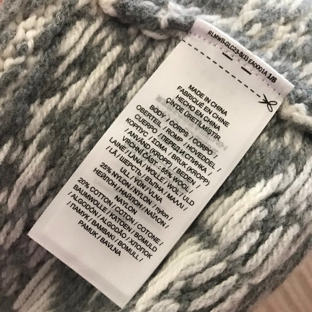 NWT Lauren Ralph Lauren open waterfall Cardigan - Picture 4 of 5